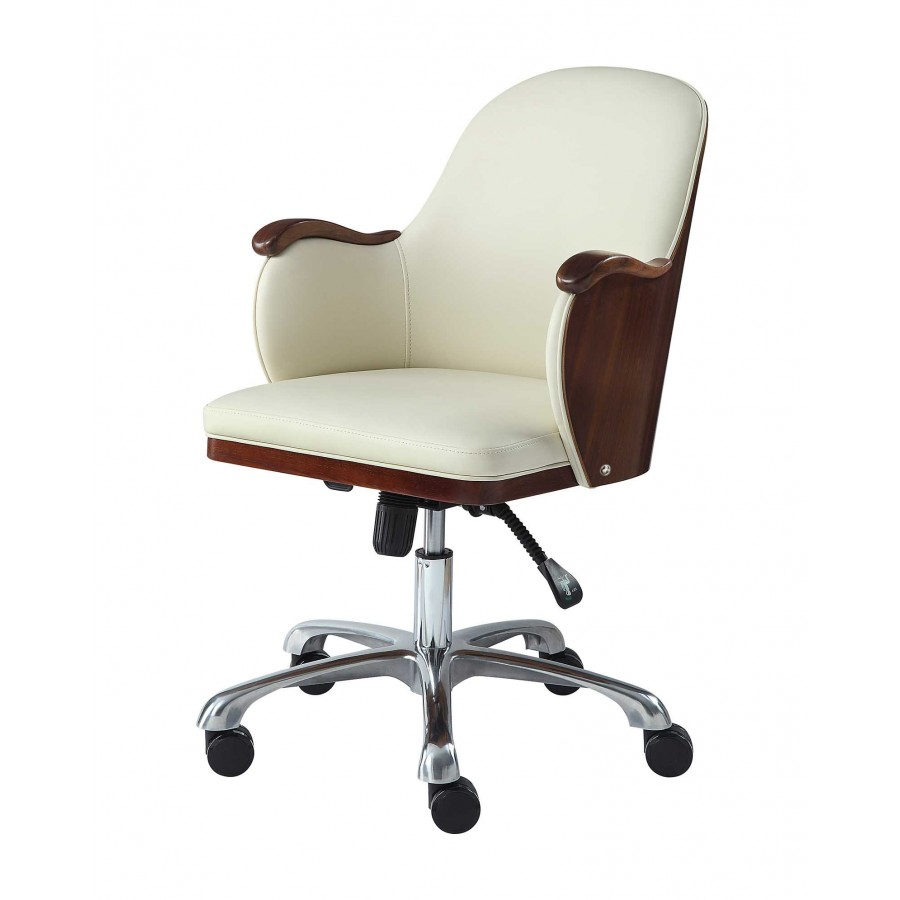 Curve San Fransisco Faux Leather Seat Office Chair